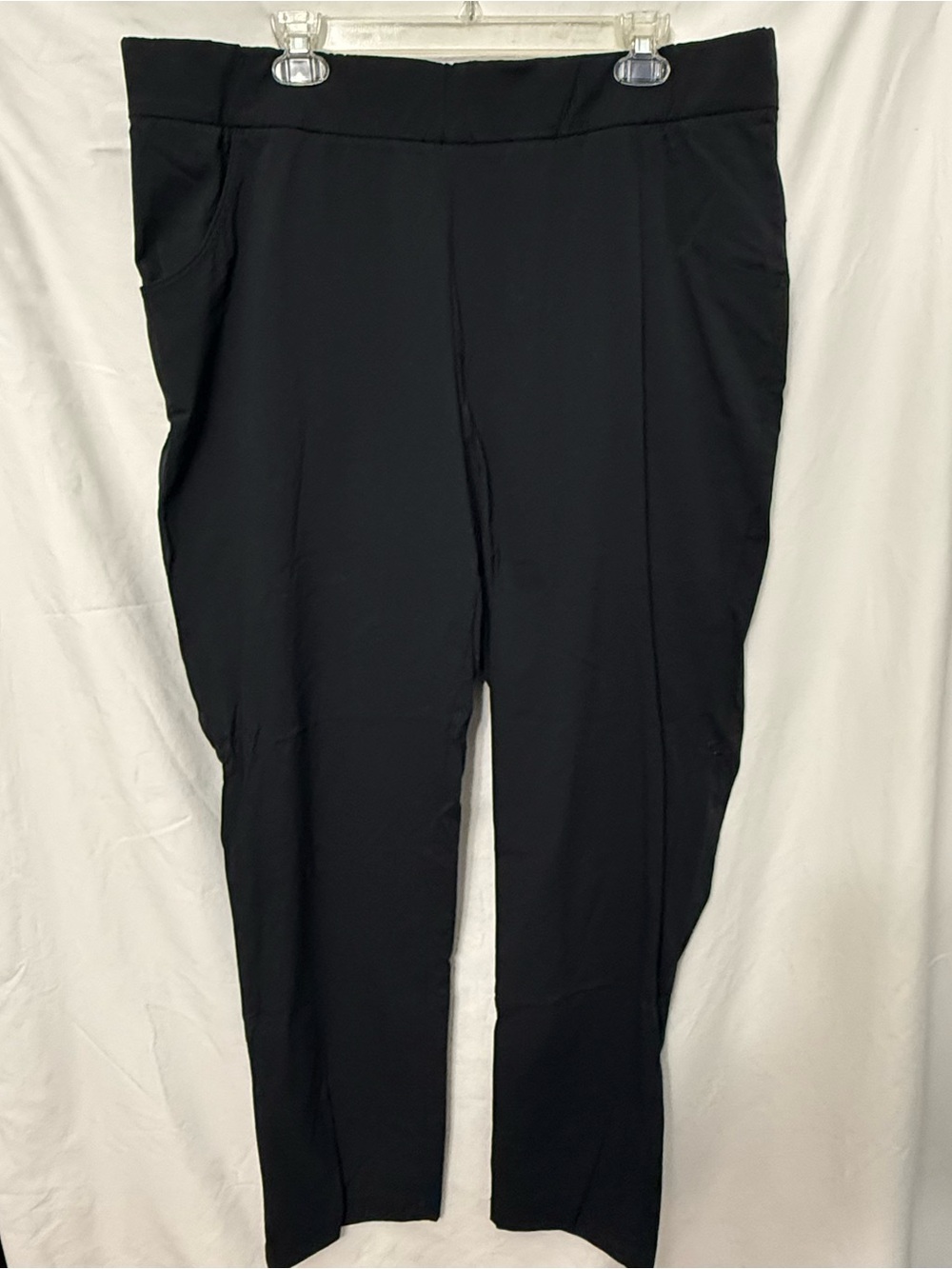 Columbia Women's Anytime Pull On Black Stretch Pants, 2X